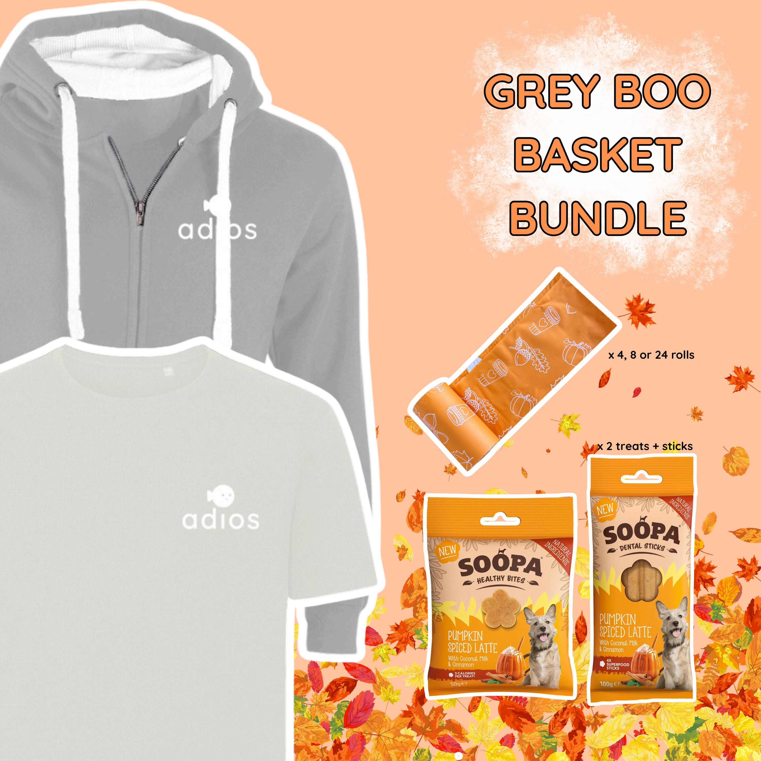 Grey Boo Basket Bundle