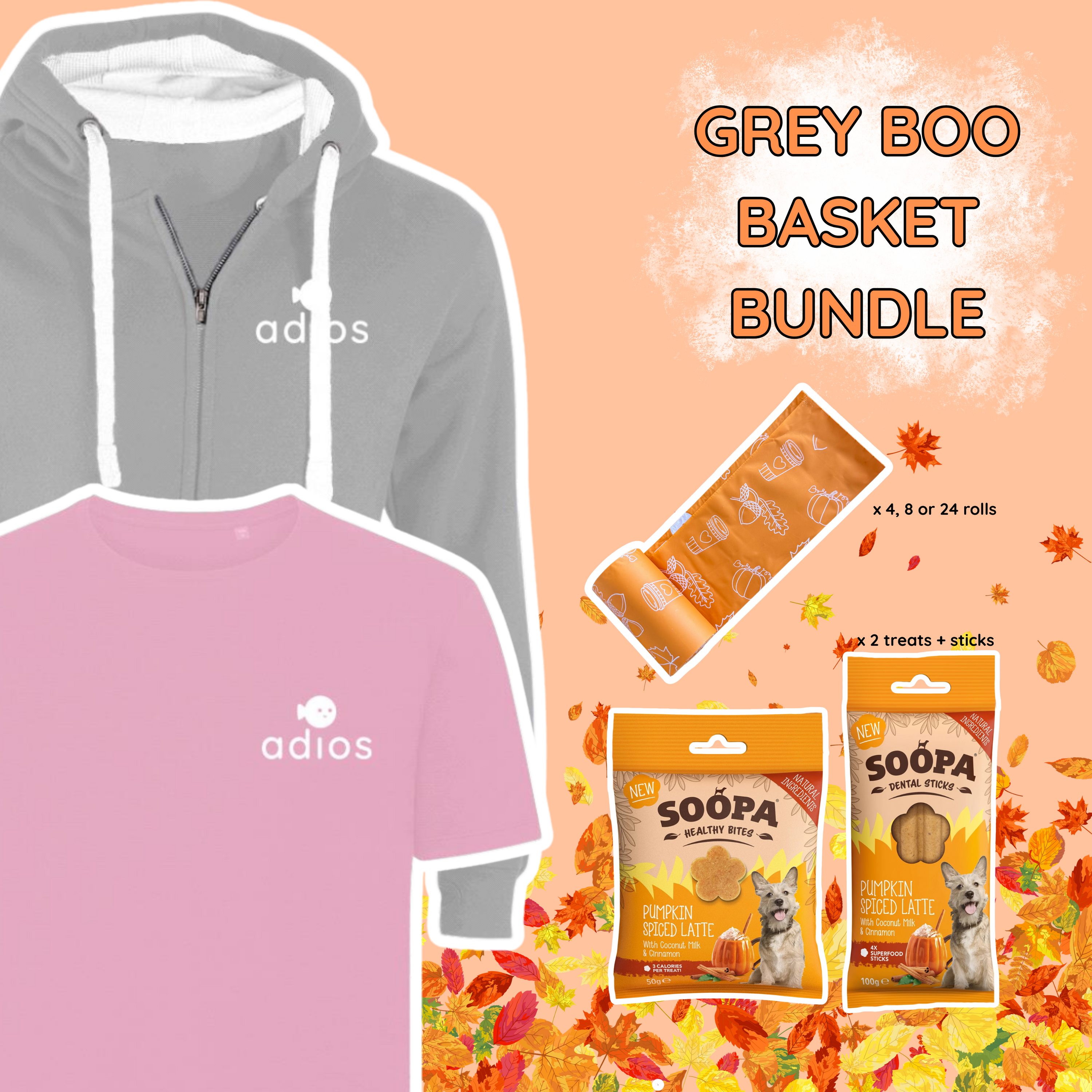 Grey Boo Basket Bundle