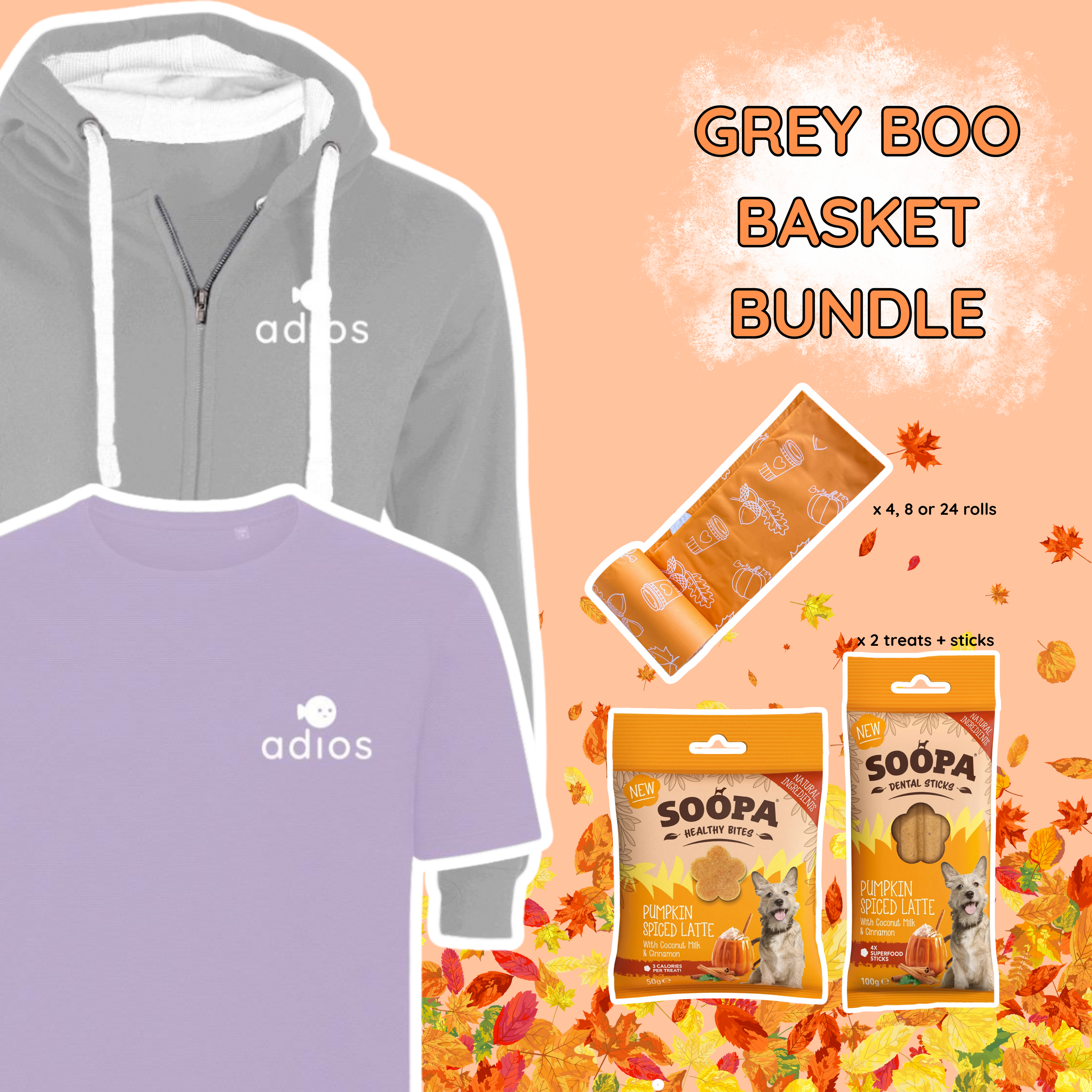Grey Boo Basket Bundle