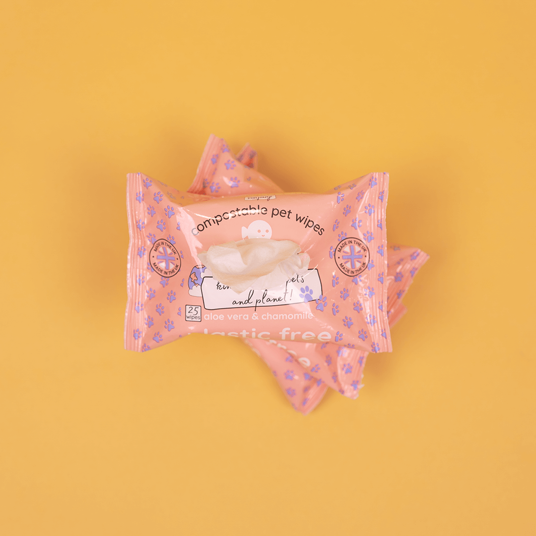 🌱 Compostable Pet Wipes 🐶🐾