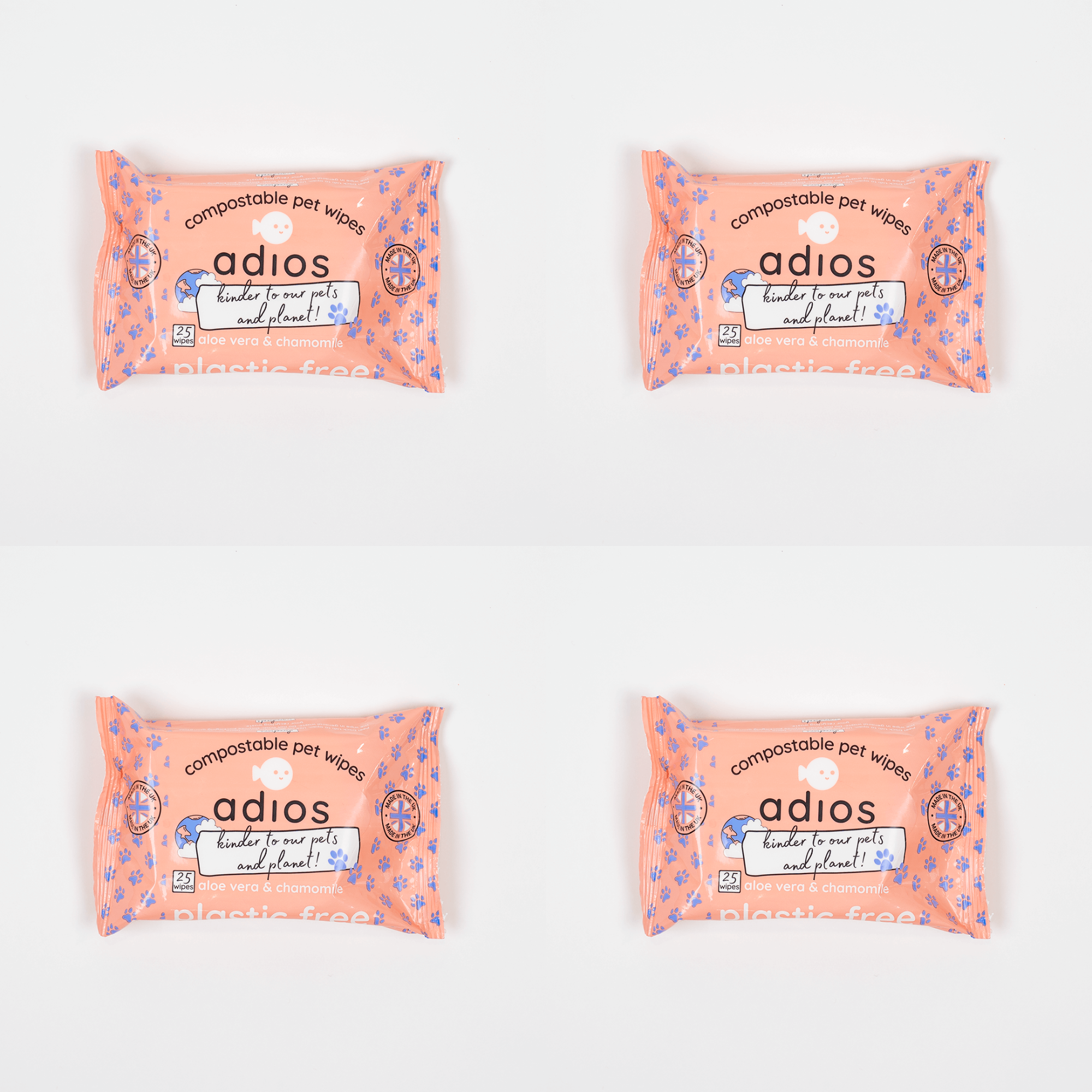 🌱 Compostable Pet Wipes 🐶🐾