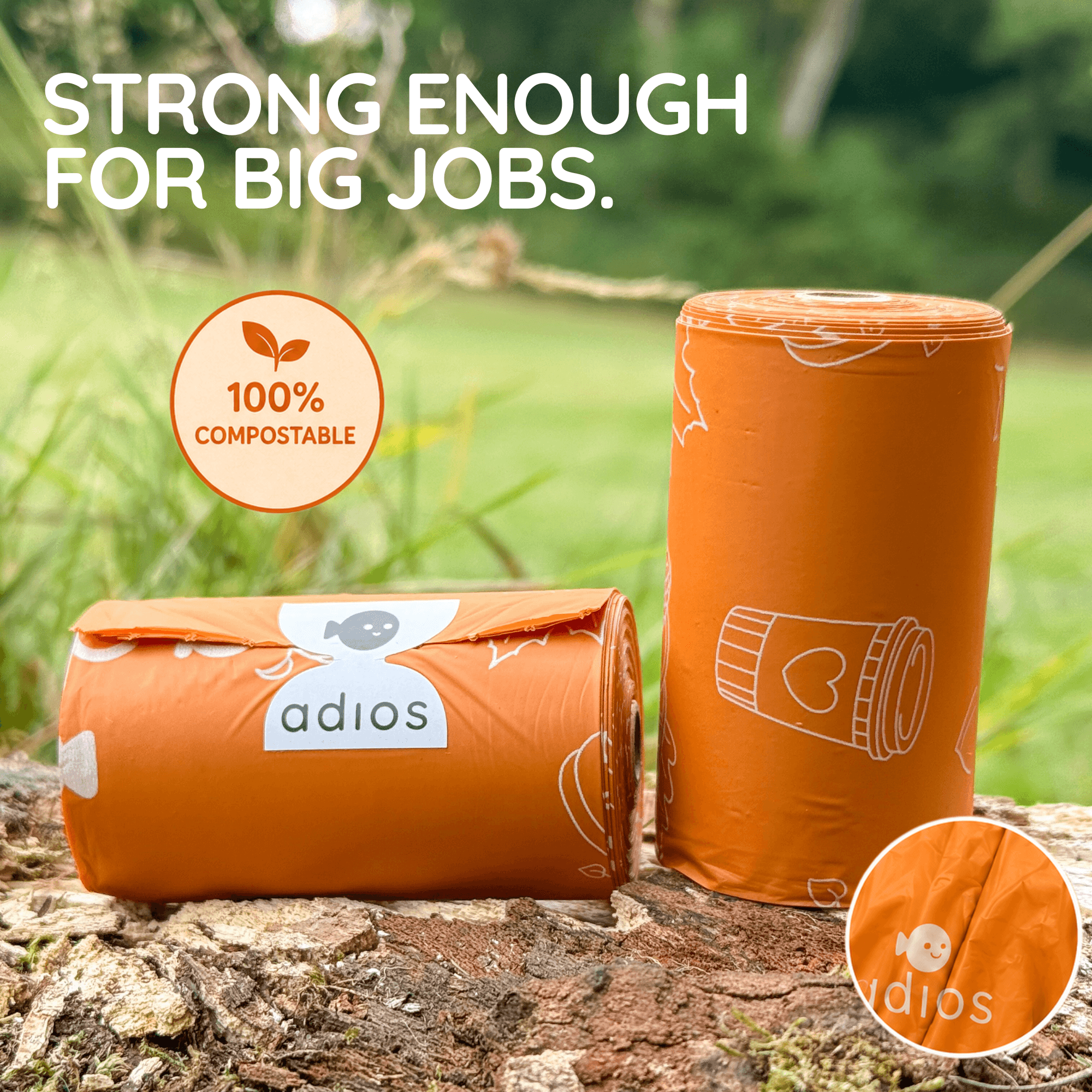 Autumn Compostable Dog Poo Bags 🍂