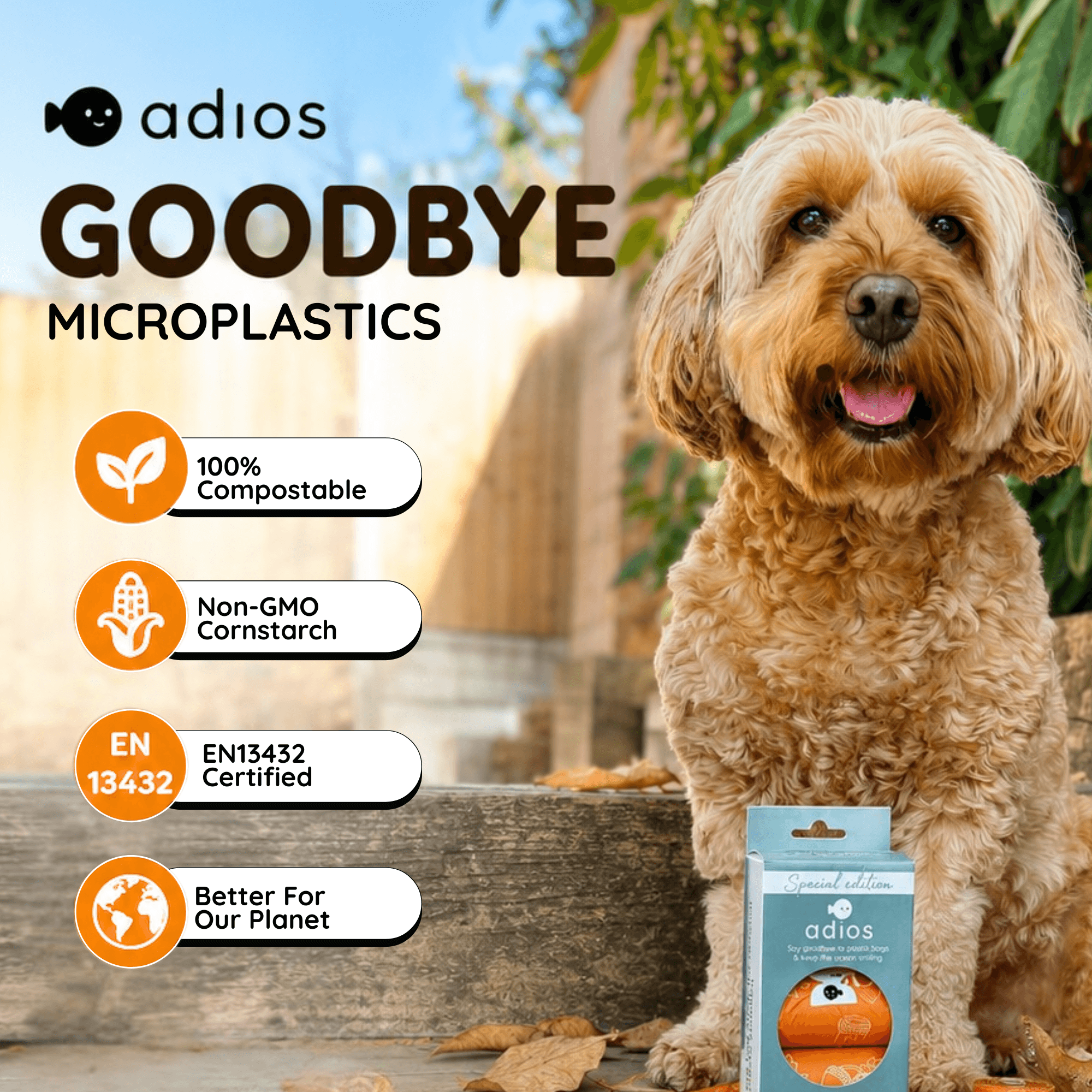 Autumn Compostable Dog Poo Bags 🍂