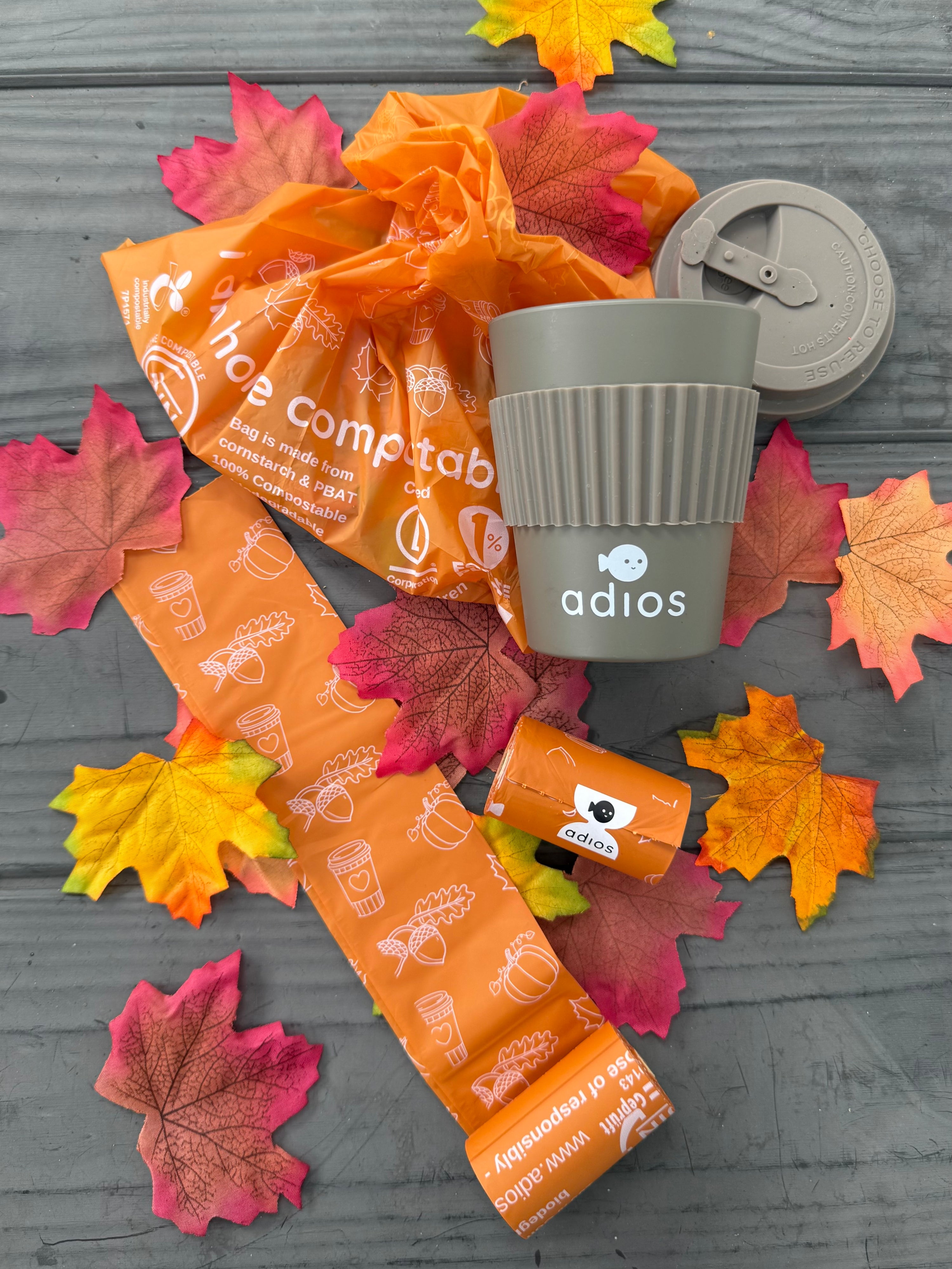 Autumn Compostable Dog Poo Bags (Limited Edition 2025) 🍂