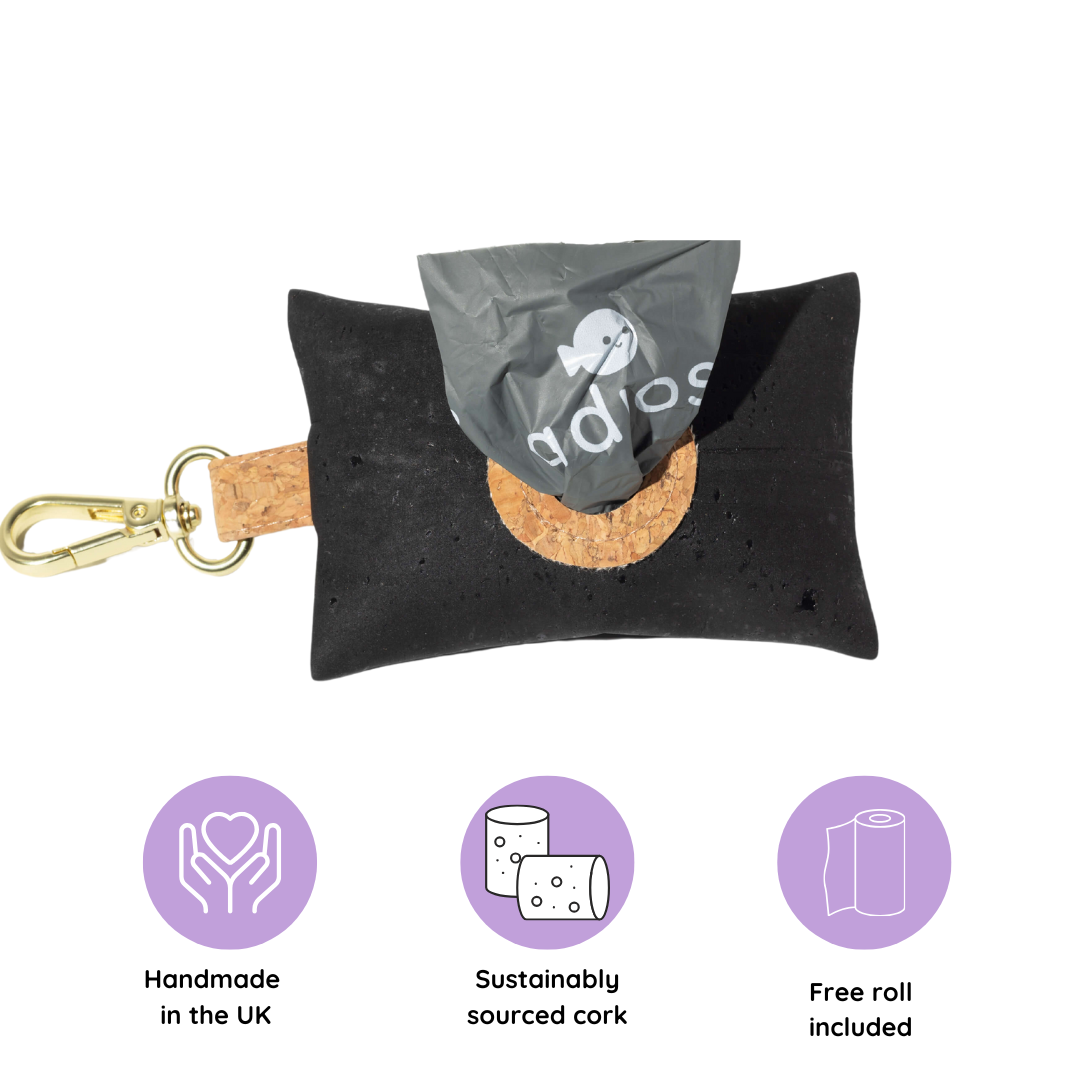 🌿 Handmade Cork Poo Bag Dispenser – Eco, Durable & Stylish