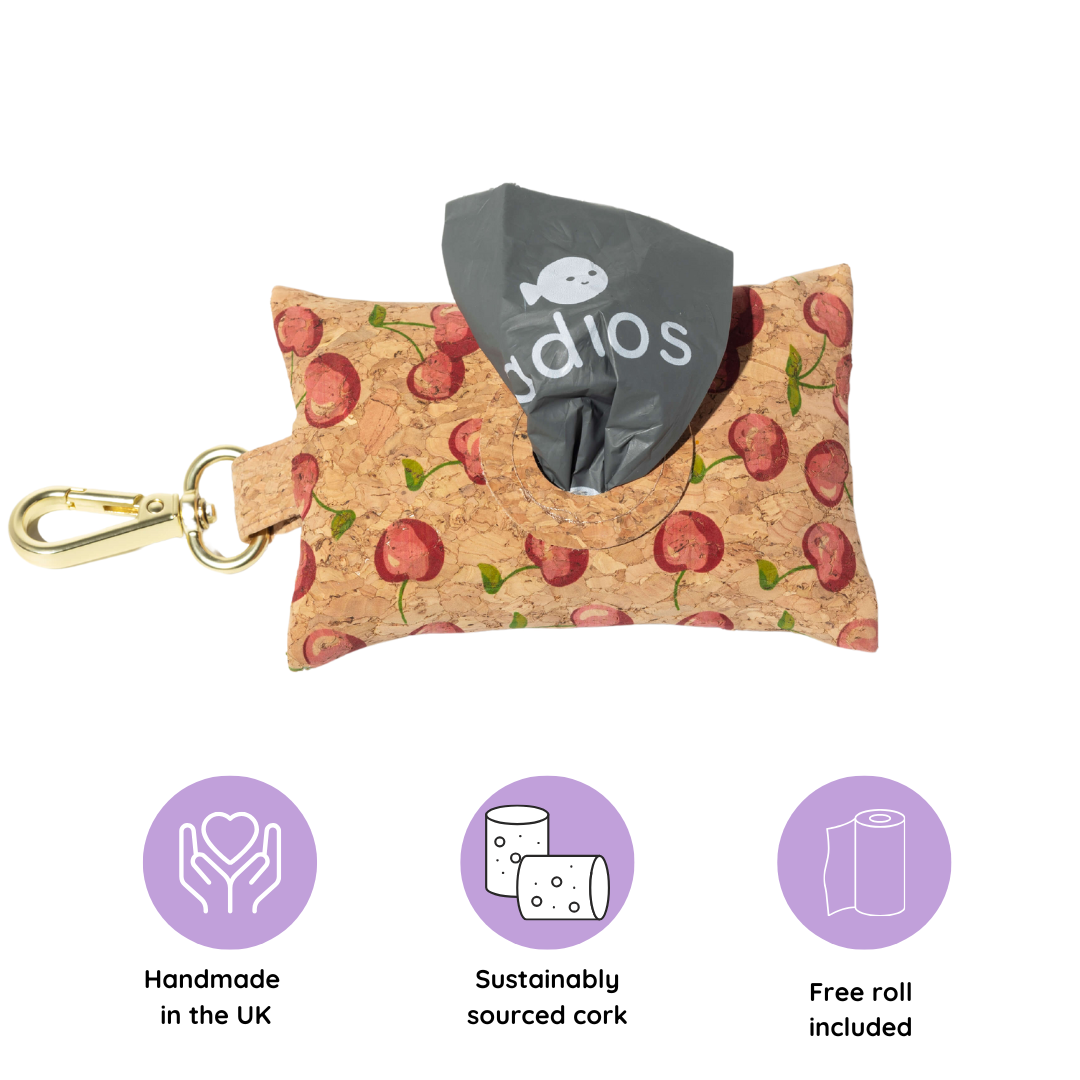 🌿 Handmade Cork Poo Bag Dispenser – Eco, Durable & Stylish