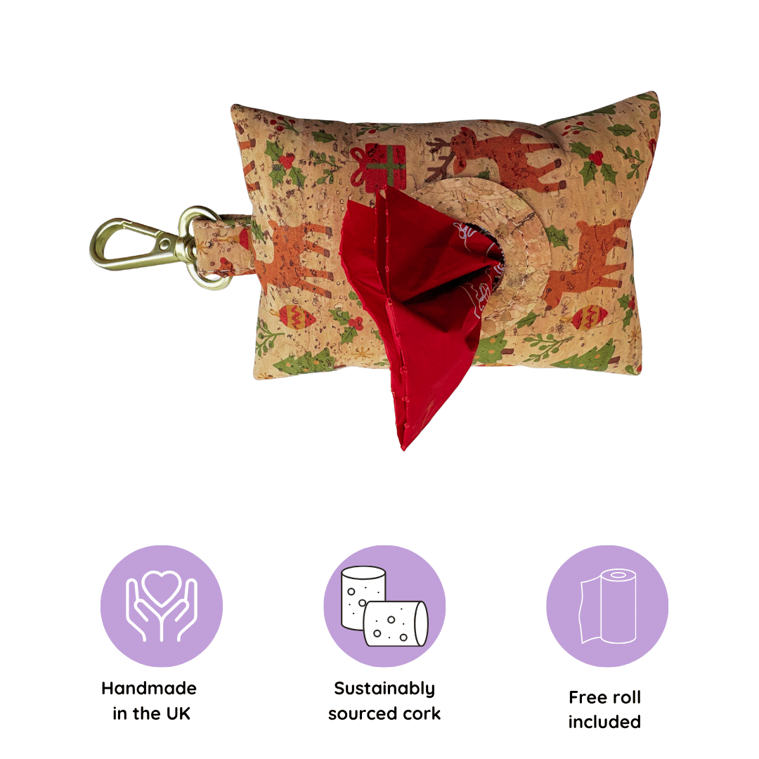 Handmade Cork Poo Bag Dispenser – Eco, Durable & Stylish