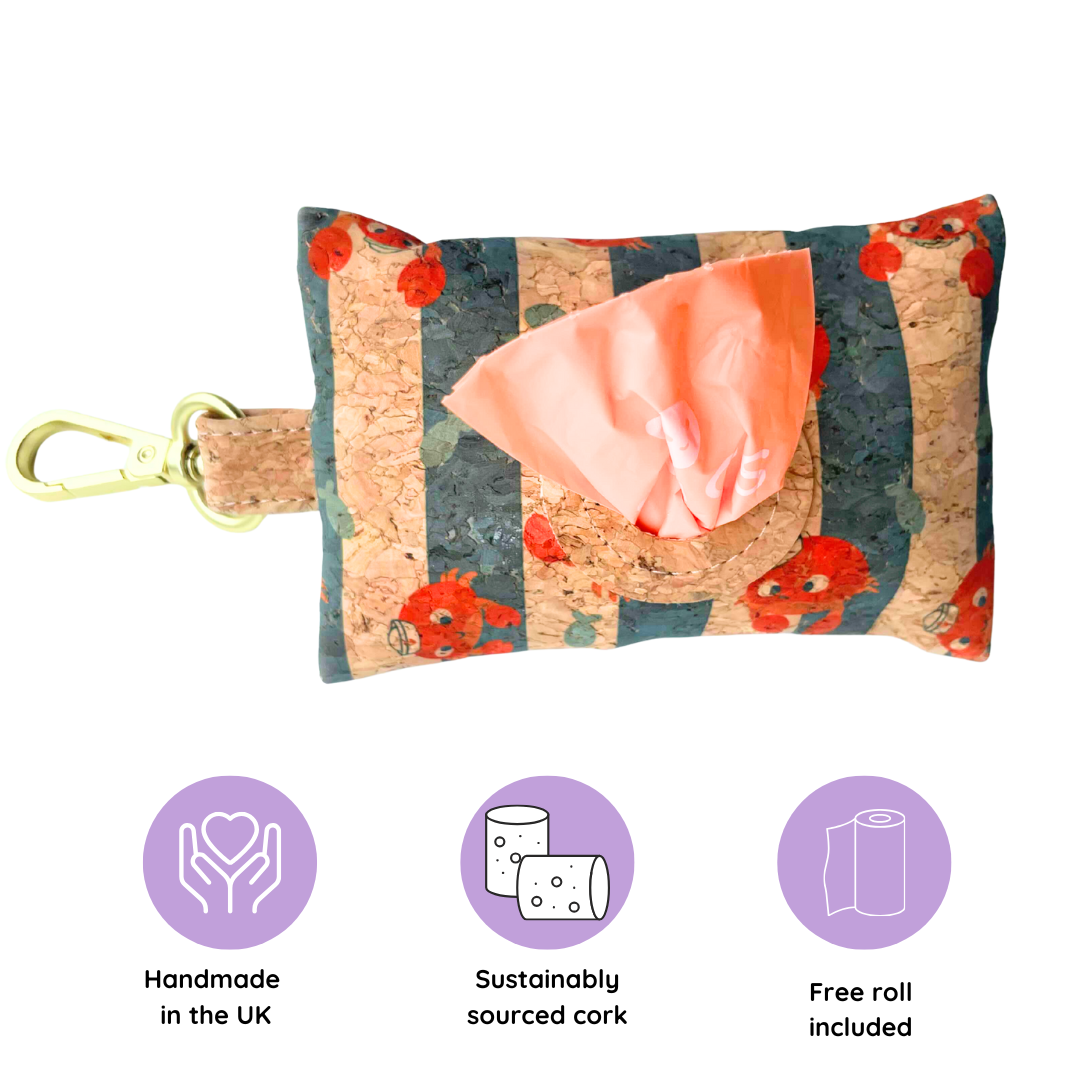 🌿 Handmade Cork Poo Bag Dispenser – Eco, Durable & Stylish