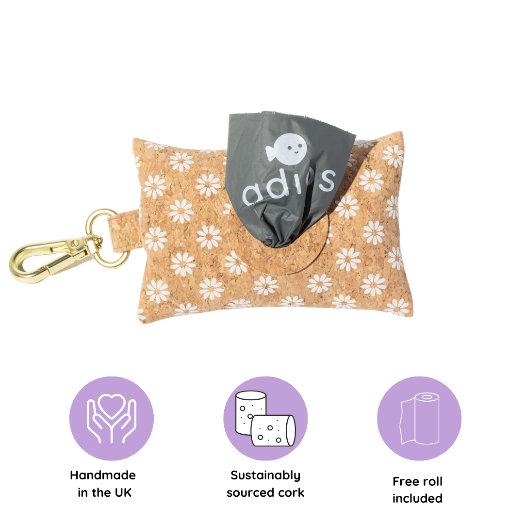 🌿 Handmade Cork Poo Bag Dispenser – Eco, Durable & Stylish