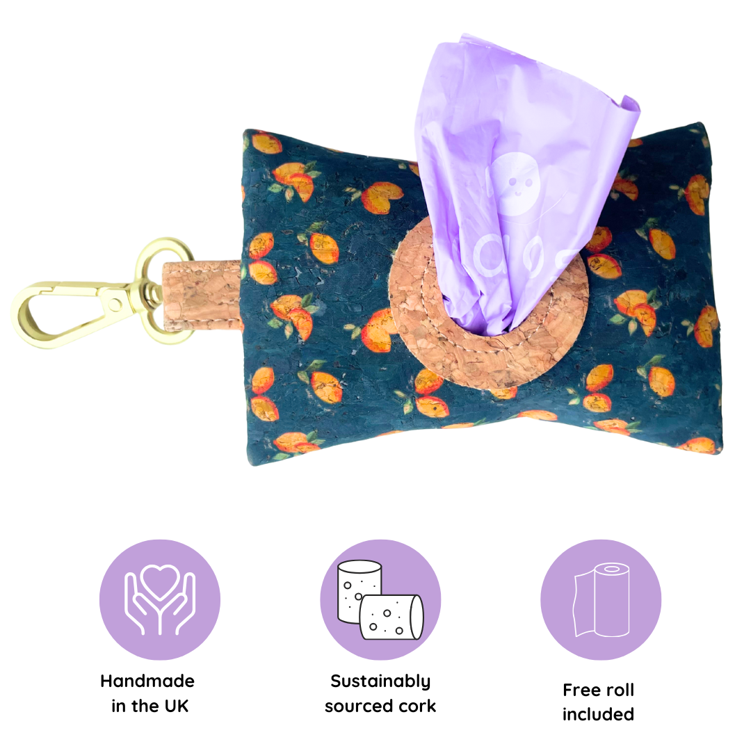 🌿 Handmade Cork Poo Bag Dispenser – Eco, Durable & Stylish