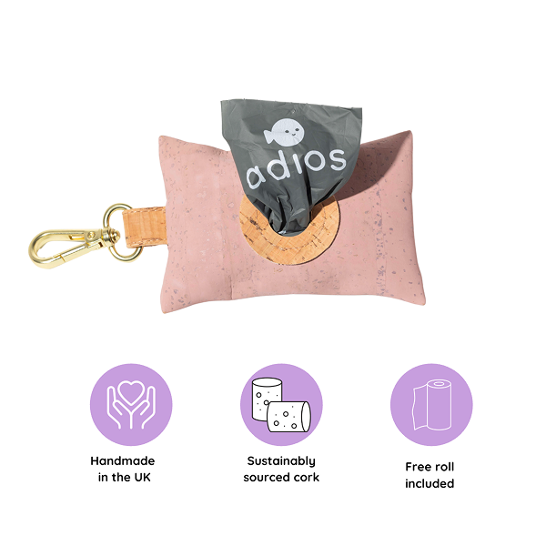 Handmade Cork Poo Bag Dispenser – Eco, Durable & Stylish