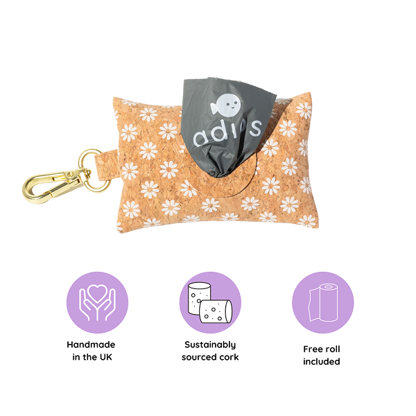 Handmade Cork Poo Bag Dispenser – Eco, Durable & Stylish