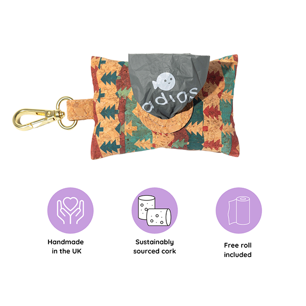Handmade Cork Poo Bag Dispenser – Eco, Durable & Stylish
