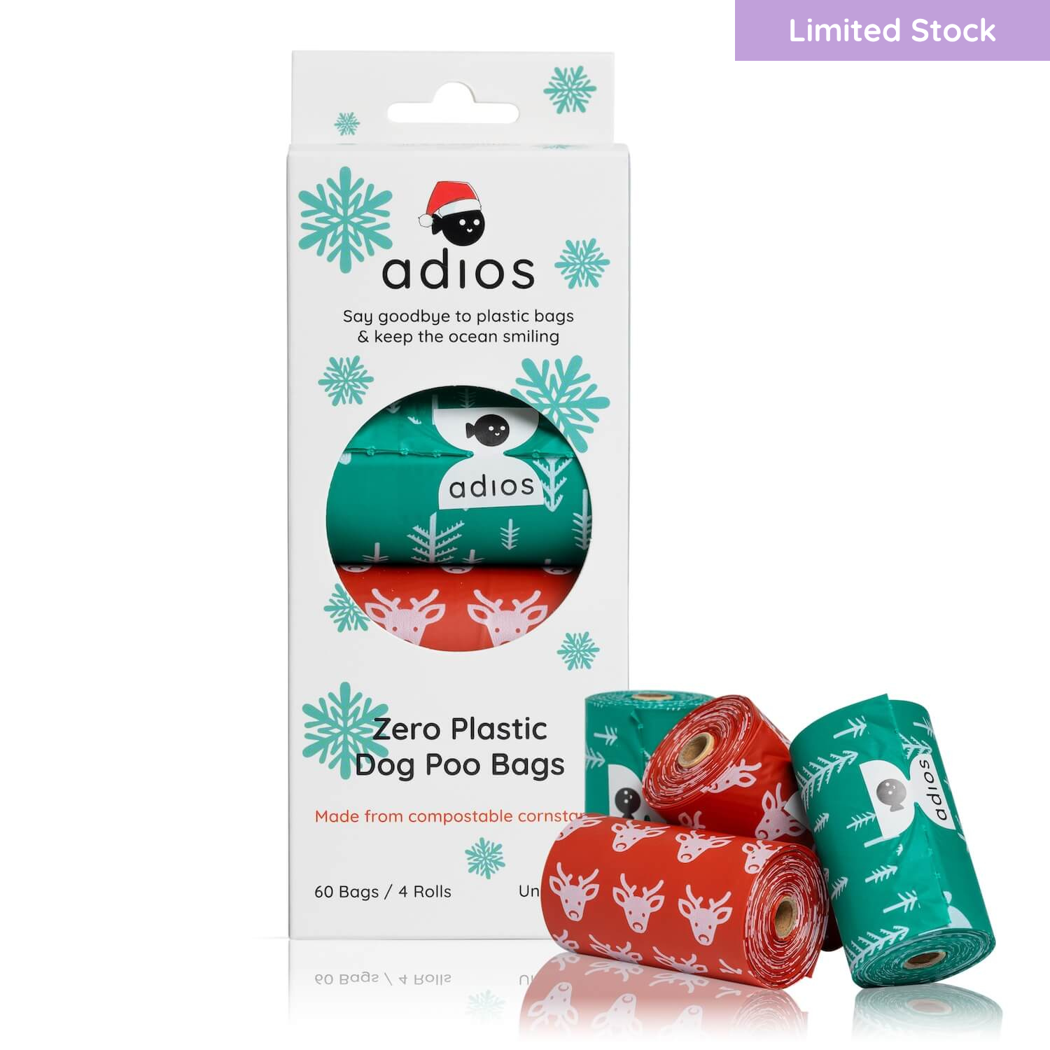 🎄 Adios Plastic Christmas Rolls – Limited Edition