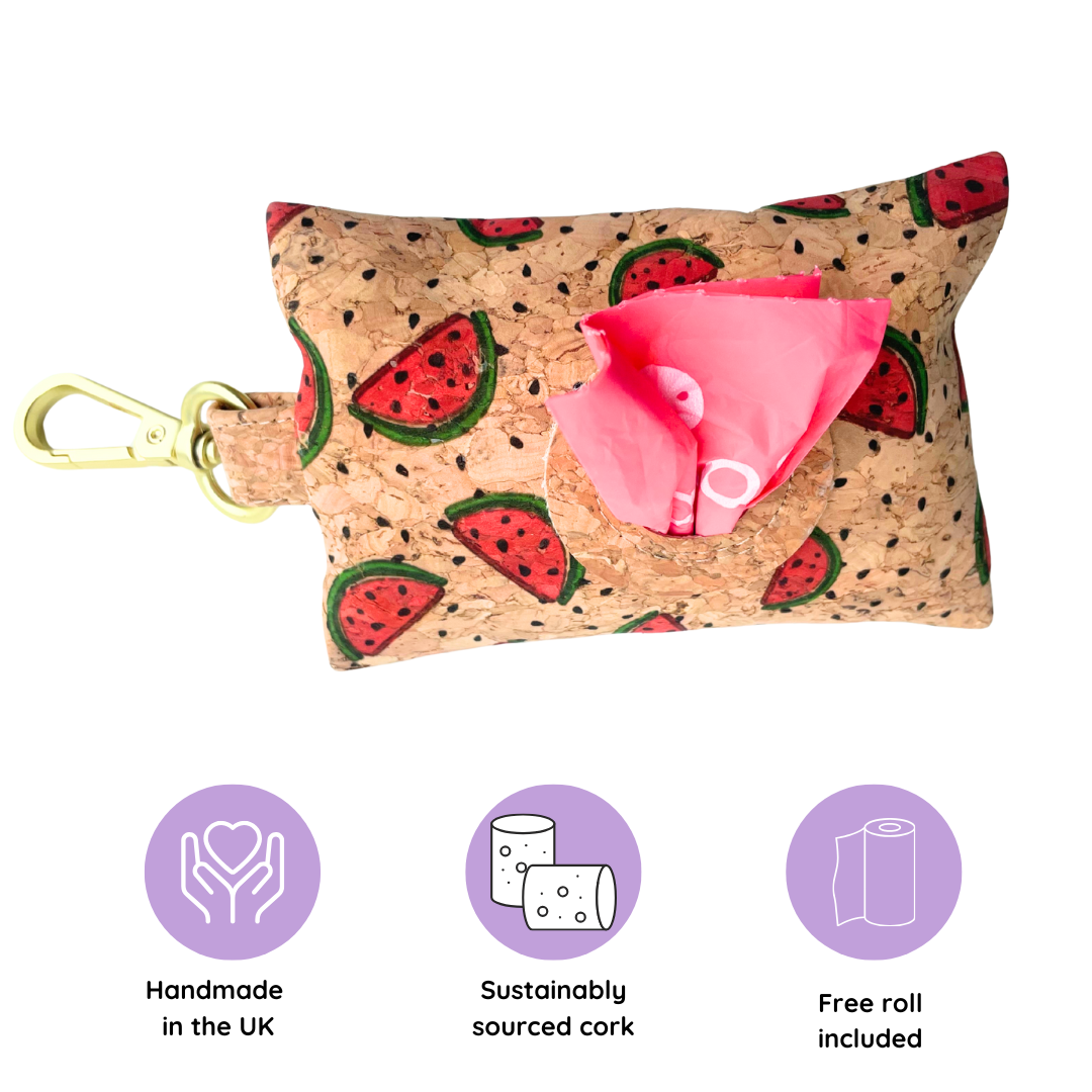 🌿 Handmade Cork Poo Bag Dispenser – Eco, Durable & Stylish