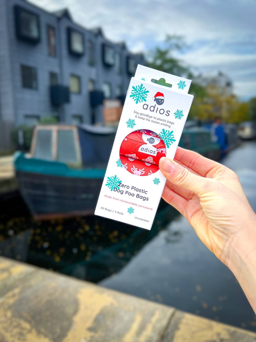 Christmas Compostable Dog Poo Bags